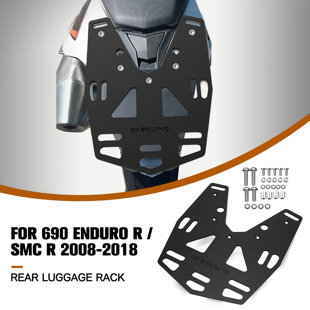 Rear Luggage Rack Top Case Mount Plate For 690 ENDURO R / SMC R 2008-2012-2013-2014-2015-2016-2017-2018 Luggage Holder Bracket