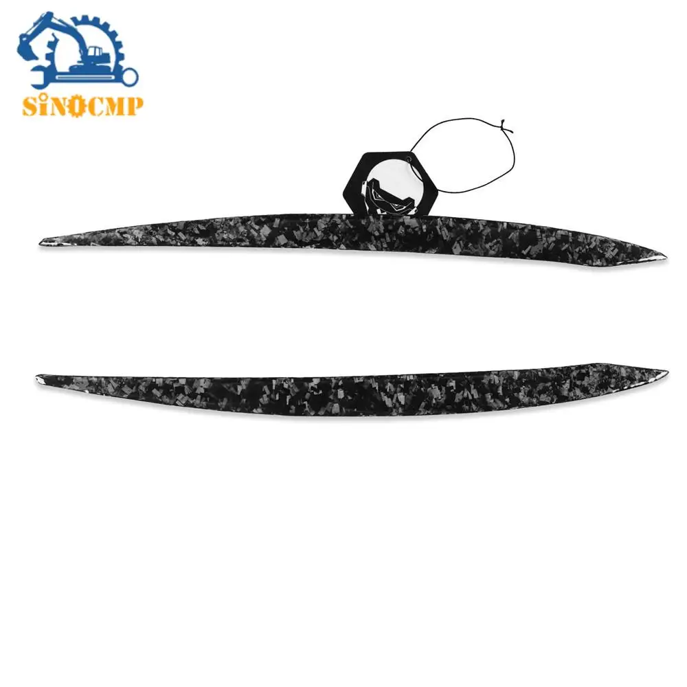 

Для Volkswagen Golf 7 GTI GTD R MK7 2013-2018 фара из углеродного волокна, крышка для бровей и век, автомобильные аксессуары