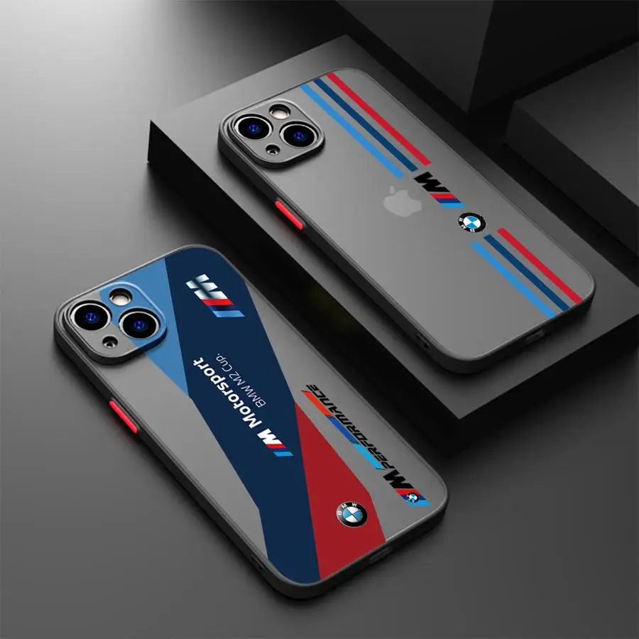 Supercar Performance Phone Case for iPhone 16 15 11 12 13 14 Pro Max 16 Plus 12 Mini 7 8 XS 15Pro Shockproof Matte Cover