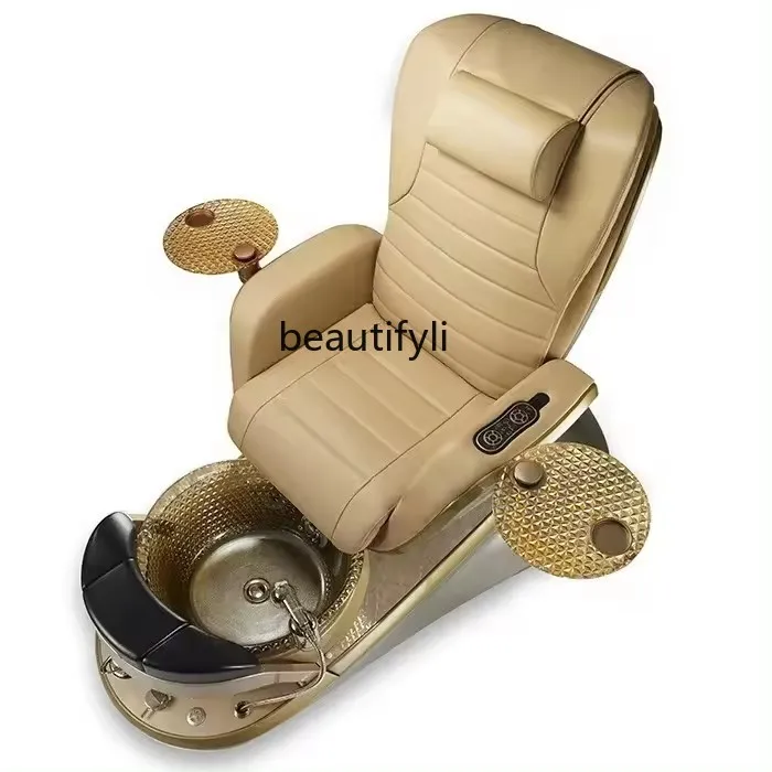 Electric Foot Massage Chair High-End Spa Salon Shop Manicure Pedicure Foot Bath Chair Beauty Salon Pedicure Sofa