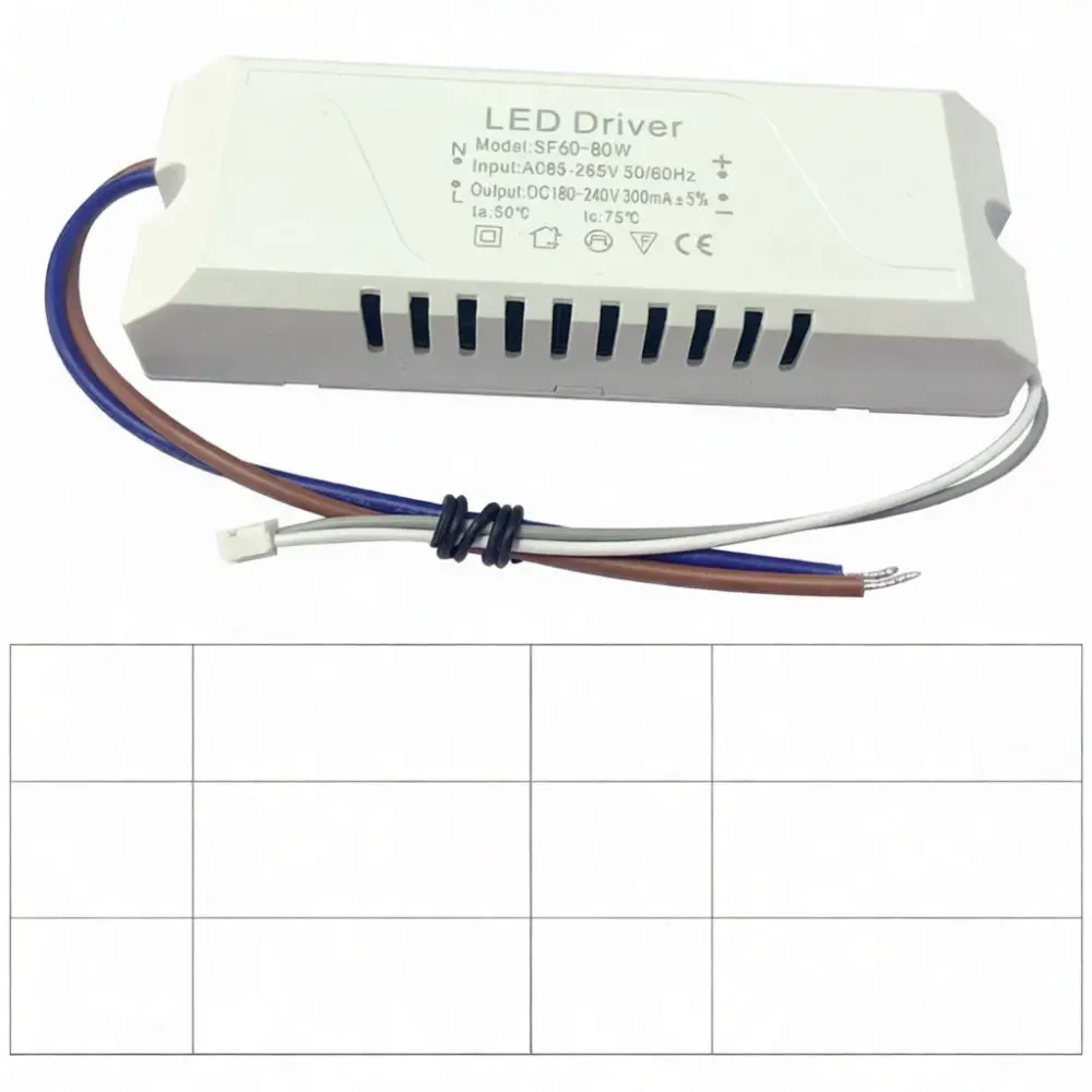 Professional LED Driver For Ceiling Light Dual Color Temperature Controller Isolated Power Supply Transformer Compact Size