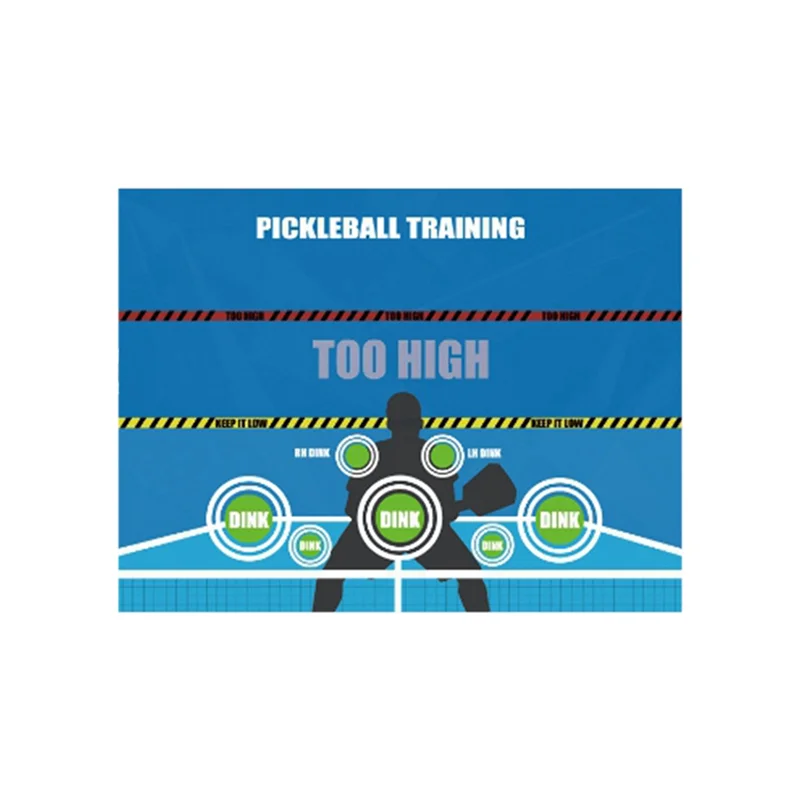 

B58B-Pickleball Training Ударная подушка для улучшения точности удара Учебные методы Pickleball