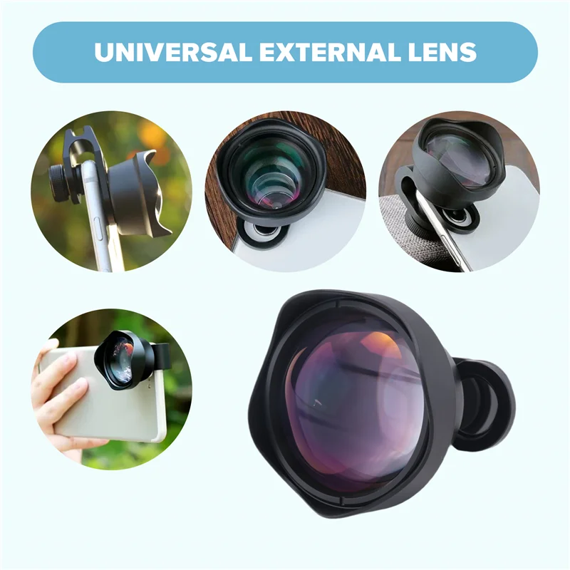 Pholes Mobile Phone Universal External Lens 105Mm Portrait Telephoto Slr Professional Photo Photography Large Aperture For Iphon