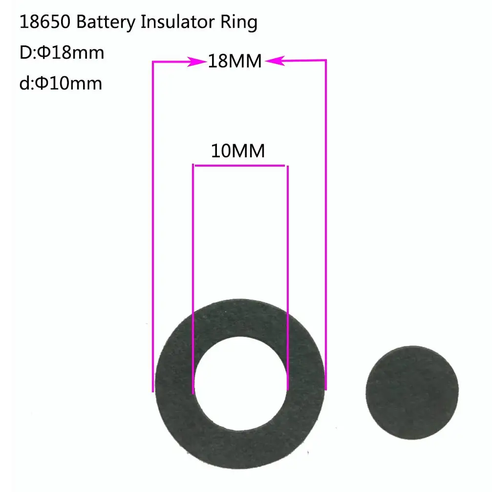 1S 6S 18650 32650 Li-ion Battery Insulation Gasket Barley Paper Battery Pack Cell Insulating Glue Fish Electrode Insulated Pads