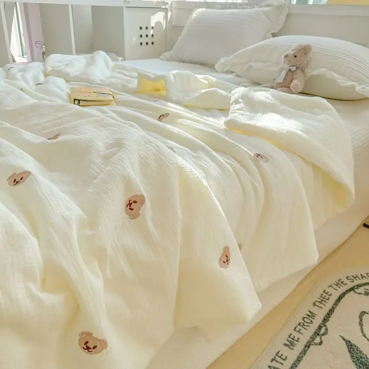 NONE Koreanische ins coole Decke Stepp decke für den Sommer weich und haut freundlich kühl im Sommer für Mädchen für Baby Doppel klimaanlage Quilt 3