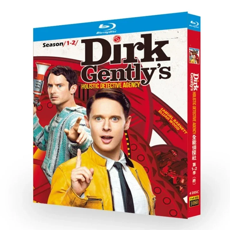 Dirk Gently's Holistic Detective Agency Season 1-2 Blu-ray Disc DVD