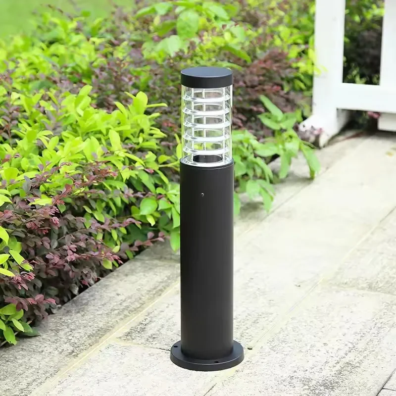 Outdoor LED Jardim Bollard Luz, impermeável Lawn Lamp com CE e Rohs, E27