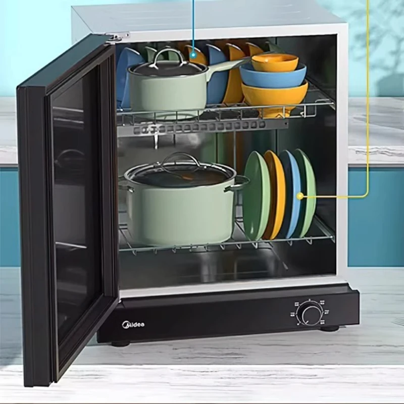 Disinfection cabinet household small kitchen tableware bowls and chopsticks cupboard high temperature desktop cabinet