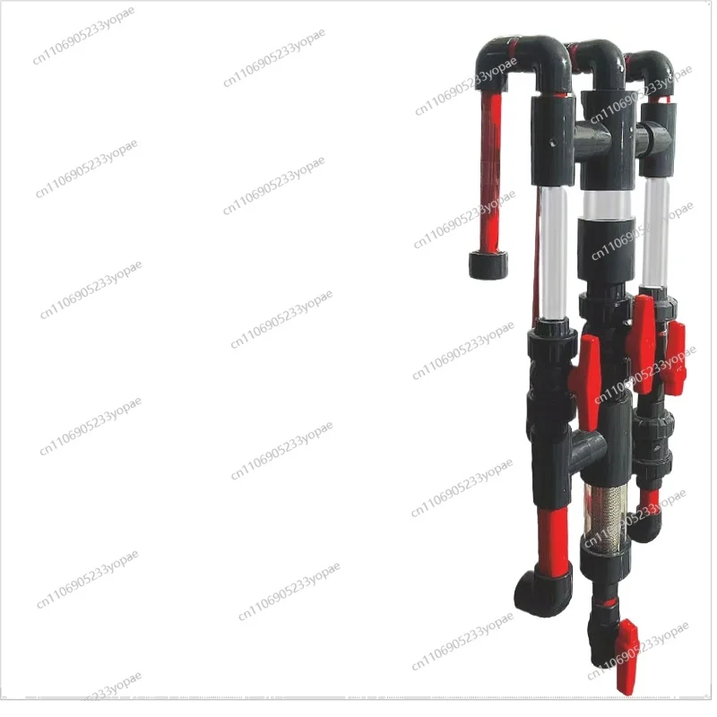 

Сепаратор сифона для унитаза для рыбы, система нижнего фильтра для аквариума, сбор оссания табурета для рыбы, фильтр для сточных вод