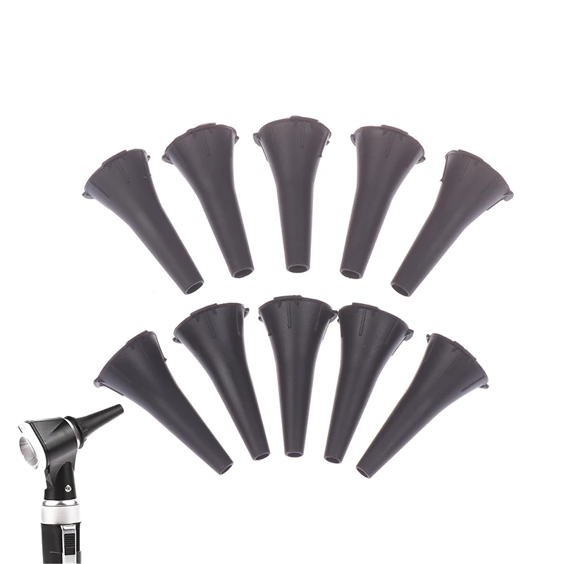 

5 шт., медицинские многоразовые насадки для отоскопа, одноразовые насадки для осмотра ушей, конус для спеклы, аксессуары, детали для отоскопов