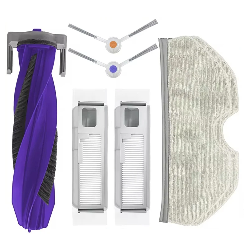 ロボット掃除機ローラー,サイドブラシ,HEPAフィルター,ぼろきれアクセサリー,Narwal Freo X Plus