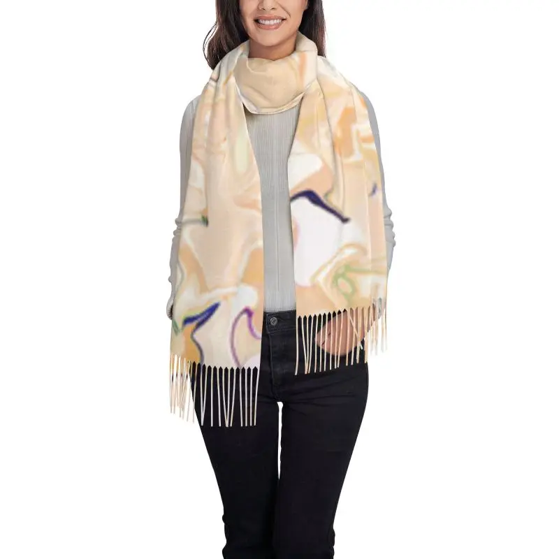 marble pattern new model Scarf Cashmere Woman Wool Ladies Scarf Warm Scarf Women's Winter Scarves Autumn