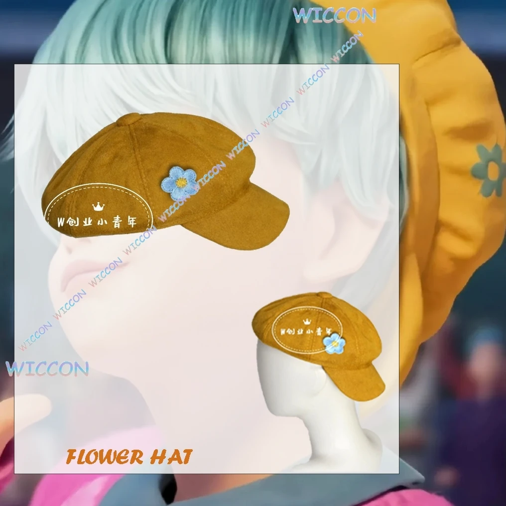 

Uniform@Demon Hunters K-Pop Baby Saja Yellow Flower Hat Boys Cosplay Fullset Costume Wig Roleplay Halloween Roelplay Mens Group