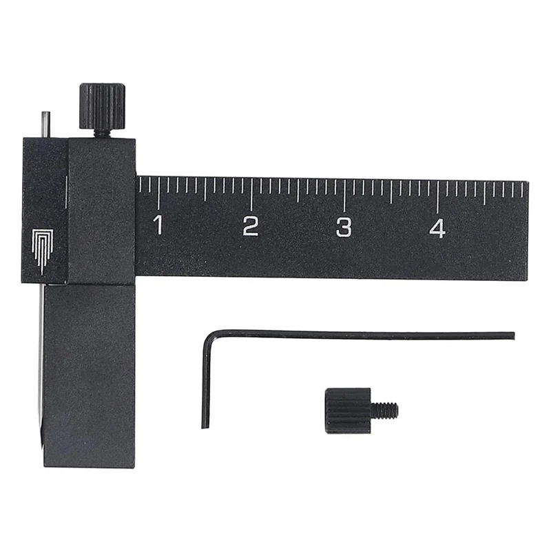 A79I Scriber parallelo equidistente Righello di scrittura equidistente Righello di scrittura equidistente regolabile Nero