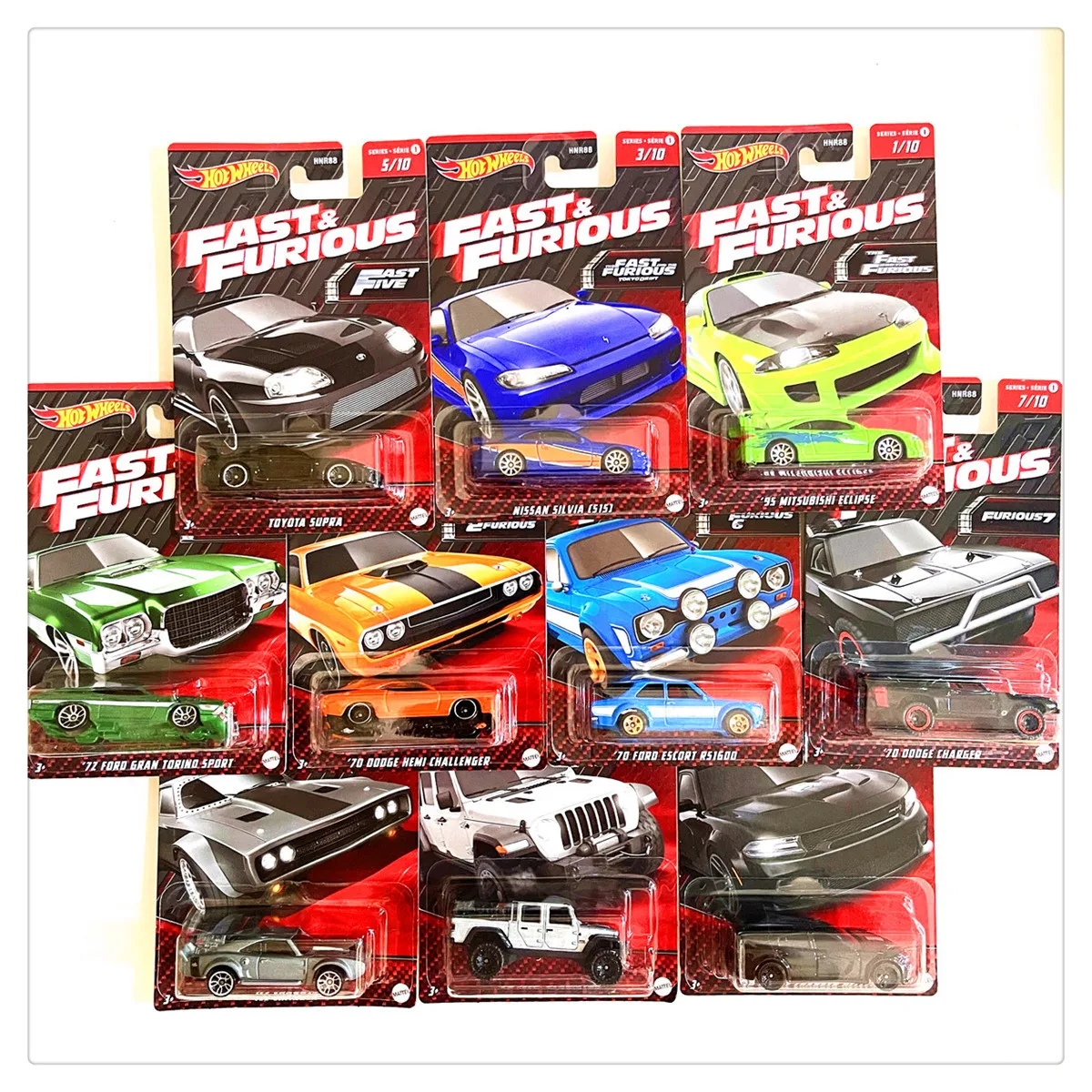 Hot Wheels Fast & Furious ミニカーセット Hot Wheels FAST & FURIOUS 2025 MIX 1 PREMIUM SET NISSAN370Z
