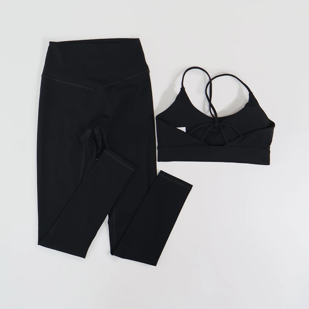 Neues Sommer-Sportset für Damen, 2-teilig, ärmellos, für Fitness und Yoga, mit hoher Taille, atmungsaktiv, eng anliegend, zweiteiliger Sportanzug für Frauen – Detail 17