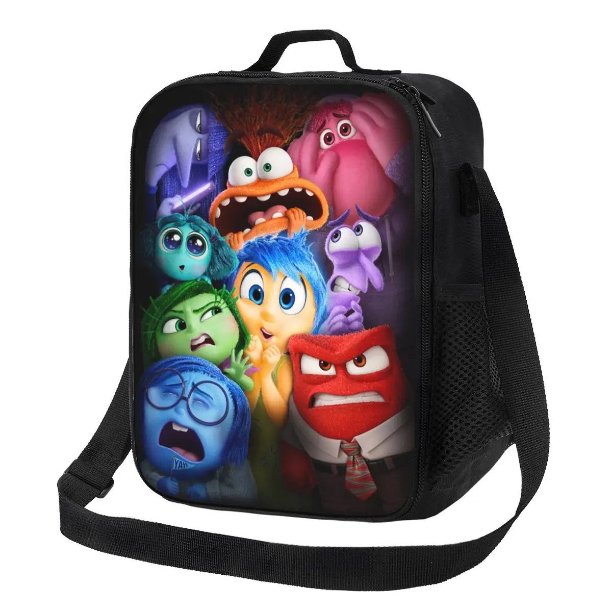 Custom Inside Out Resuable Lunch Box Women Leakproof Thermal Cooler Food Insulated Lunch Bag School Children Student