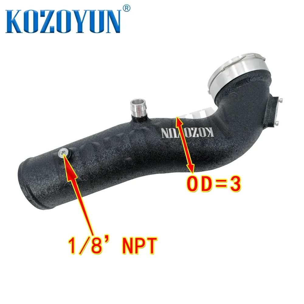 Desempenho Air Intake Pipe, Kit de carga, Turbo Pipe, N55 535i 535GT 640i 740i X5 X6 F02 F10 F12 F13 E70 E71 F15 F16