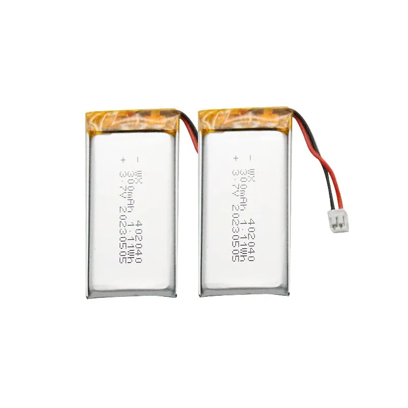 buy more will cheap Factory wholesale 402040 polymer soft pack lithium battery pack 3.7v300mAh headphone speaker equipment