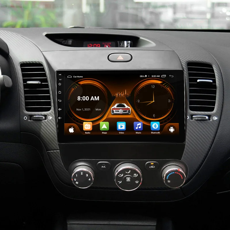 JIUYIN  Android 13 Car Radio For Kia K3 Cerato 3 Forte 2013-2017 Multimedia Video Player Navigation GPS  2 Din 4G Carplay Auto