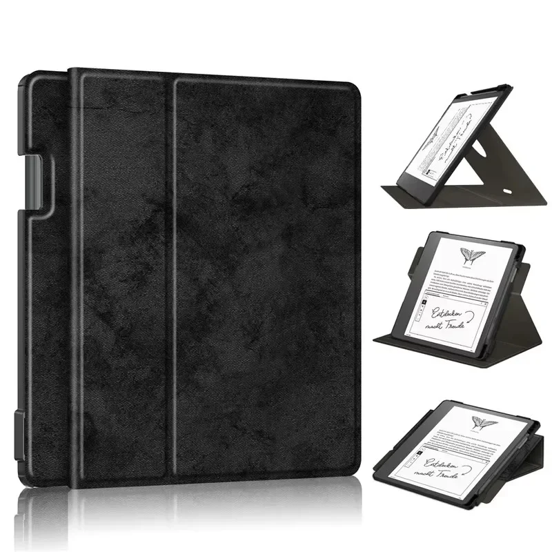 

For Kindle Scribe Case with Pen Holder 360 Degree Rotation Multi-angle Stand Tablet Cover for Funda Kindle Scribe 2022 Case 10.2