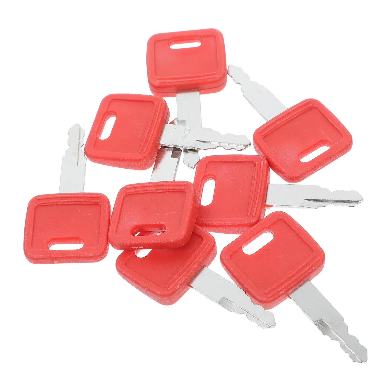 

8pcs Excavator Keys Ignition Replacement for Construction Diggers Switch Key Parts Accessories Durability Startup Performance