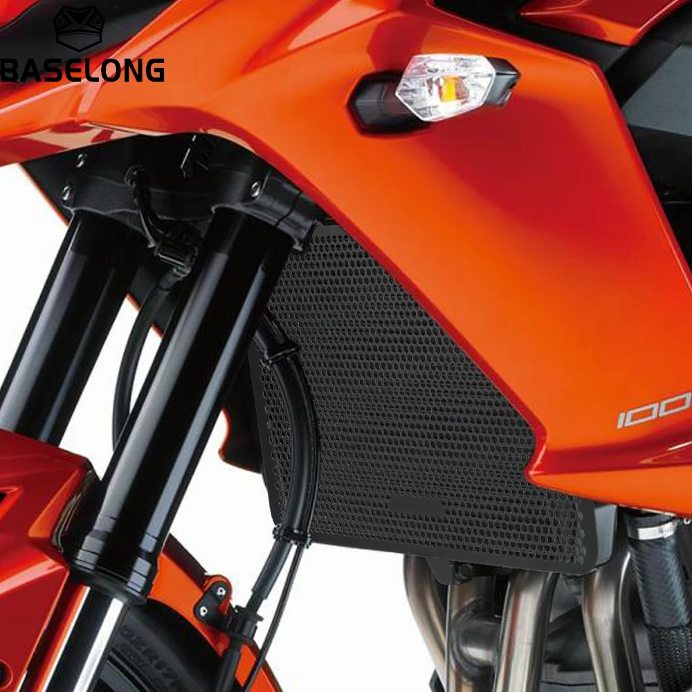 Motorrad Zubehör CNC Aluminium Kühlergrill Schutz Abdeckungen Schutz Für Kawasaki Versys 1100 VERSYS1100 2025-2026-2027