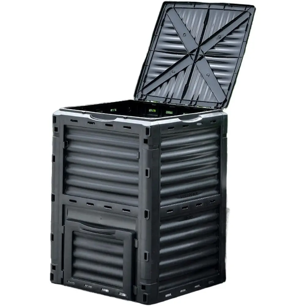 

Large 80 Gallon BPA-Free Outdoor Composting Bin with Aeration and Easy Assembly