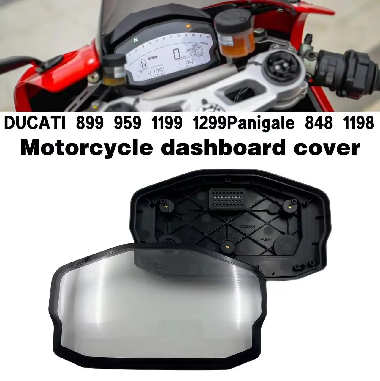 

Для DUCATI 899 959 1199 1299 Panigale 848 1198 мотоциклетный спидометр тахометр приборная панель корпус