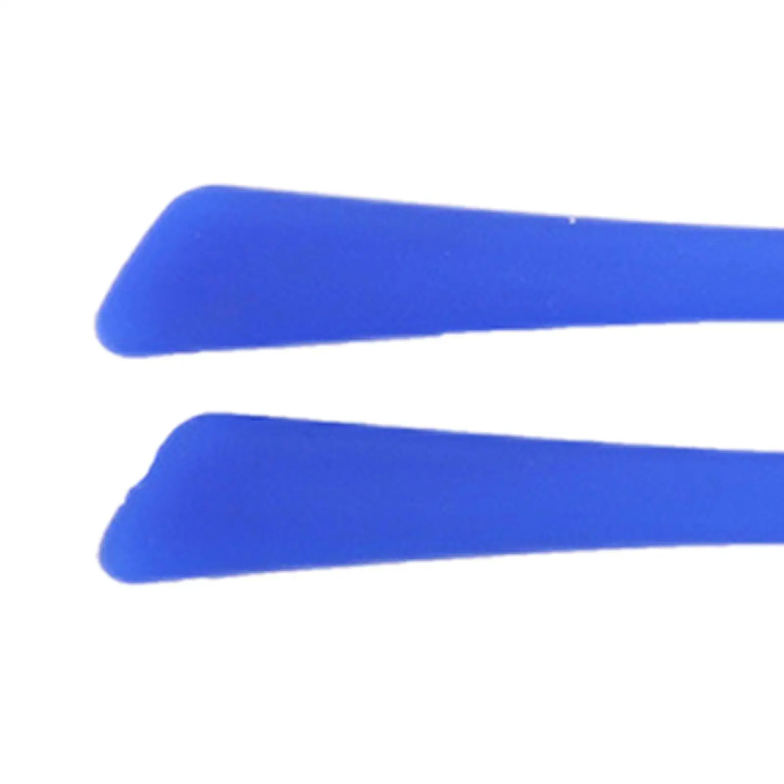 10x Silicone Eyeglass End Tips, Anti Slip Cushion Ear Sock Pieces Replacement Tips Comfort Soft for Thin Metal Eyeglass Legs