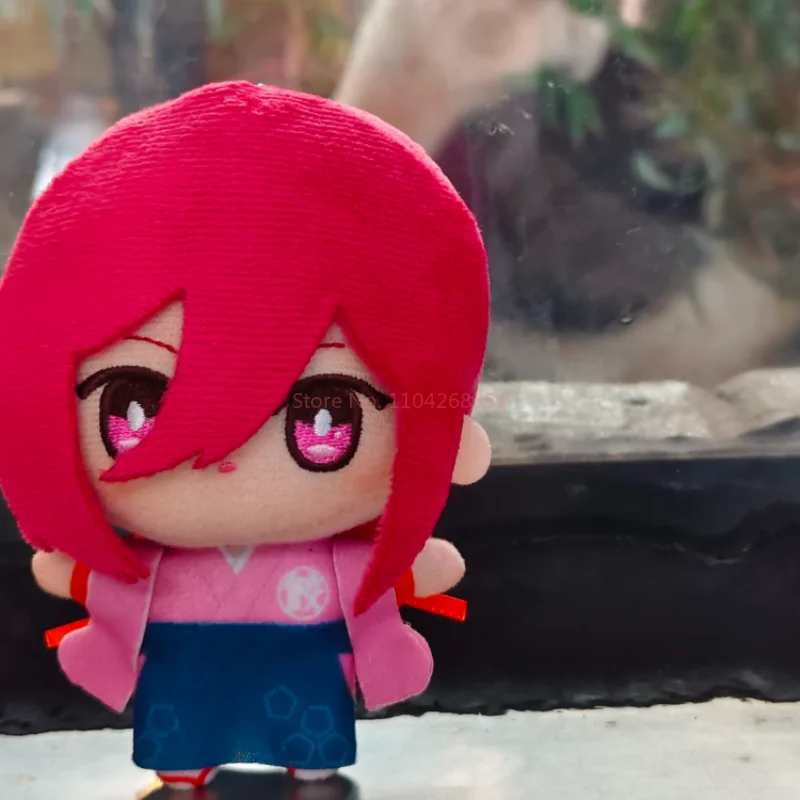 스톡 오리지널 이사기 요이치 바치라 메구루 치기리 효마 나기 세이시로 미카게 레오 12cm 만화 캐릭터 봉제 인형 트렌디 선물