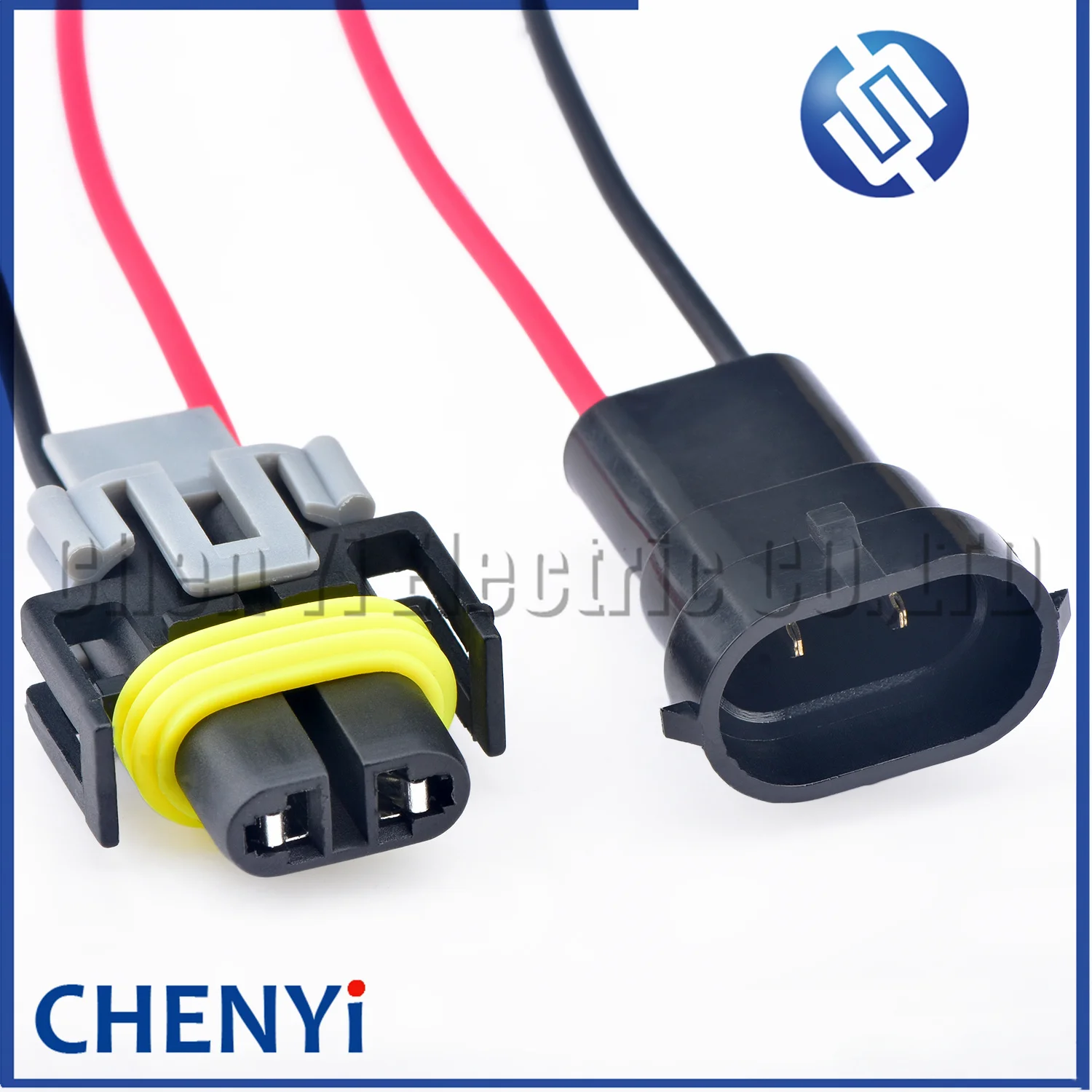 2 Pin Auto waterproof connector H8 H9 H11 Xenon light bulb headlight socket cornering lamp Wire harness plug 12124817 12124819