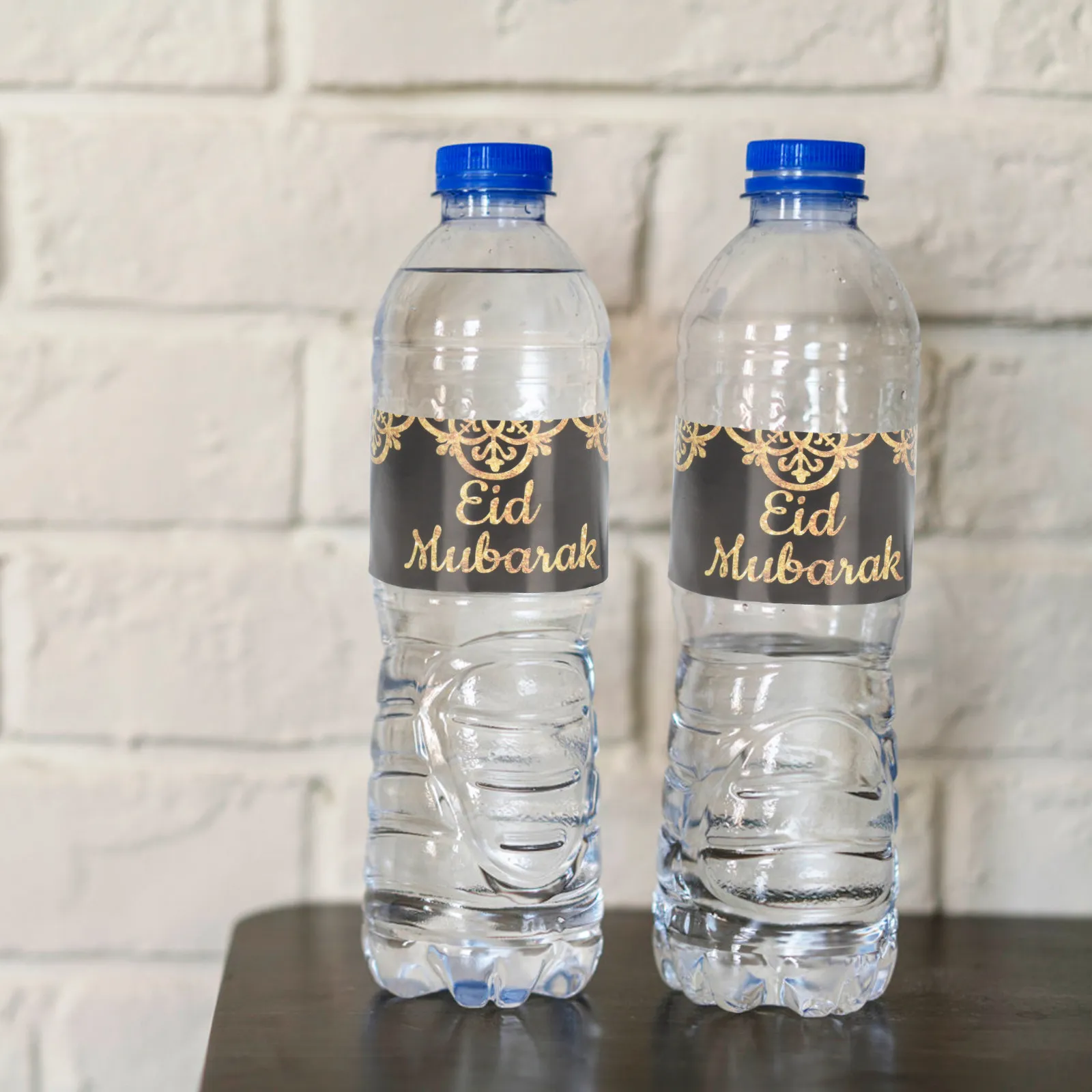 

15 листов наклеек для декора бутылок с минеральной водой на тему Рамадана, подарочные наклейки-пломбы для вечеринок и открыток