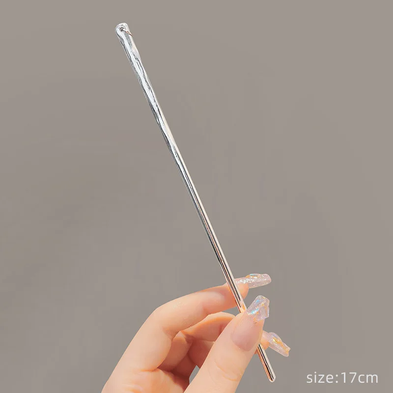Elegant Metal Hair Sticks Vintage Chopstick Hairpins Women Hair Clip Pin Fashion Wedding Bridal Hair Accessories