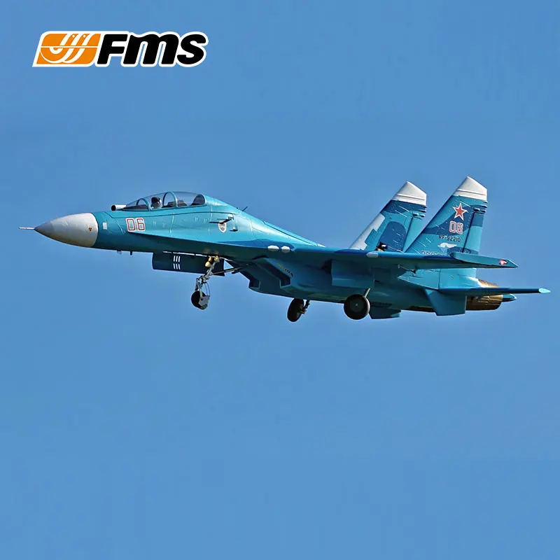 FMS dual 70mm duct SU27 SU27 model airplane attack aircraft electric remote control model fixed wing foam airplane toy.