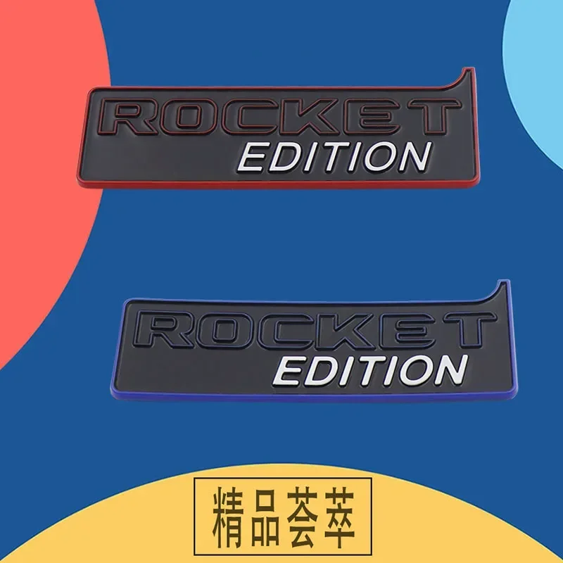 For W463 W464 G500 G63 G350 car Engine Hood Fender trunk Tail Rear Decal Emblem 3D Premium ROCKET EDITION Letters Badge Sticker