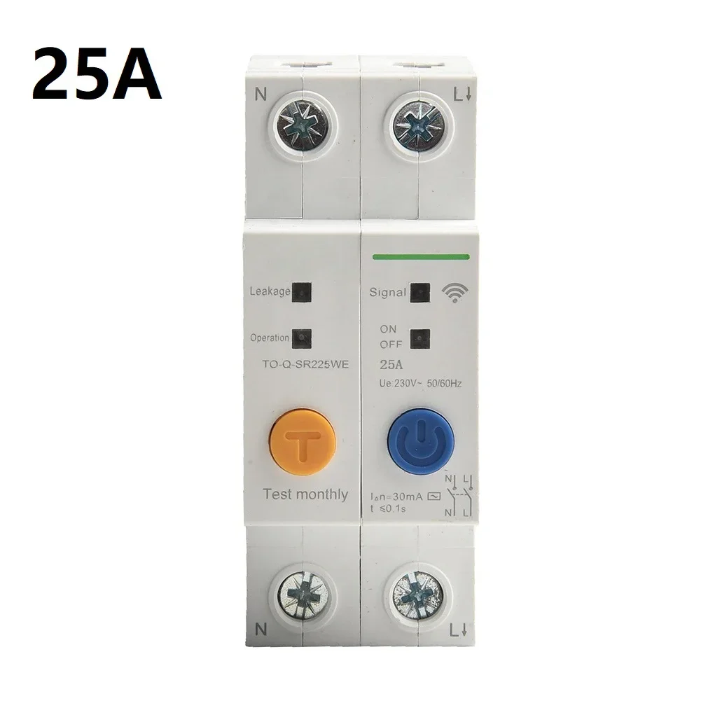 

SR225WE Circuit Breaker For Ewelink APP WIFI Smart Circuit Breaker 2P 25A DIN Rail Smart Switch Remote Electrical Equipment