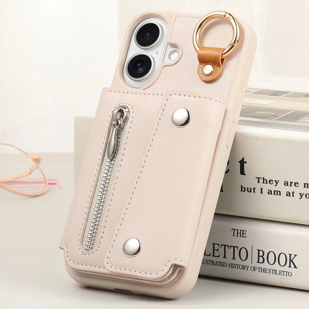 

Для Oneplus 13R 5G кожаный чехол с застежкой-молнией и держателем для карт OnePlus 13 Wallet Funda One Plus ACE 5 Pro 13R 13 R силиконовый мягкий чехол