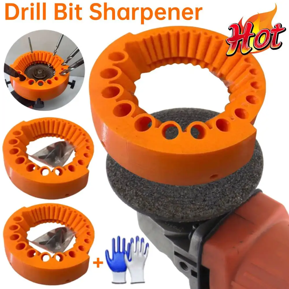 

Multipurpose Drill Bit Sharpener Angle Grinder Powered Tool Parts for 2 To 13mm Drill Bits Grinding Sharpener Polishing Tools