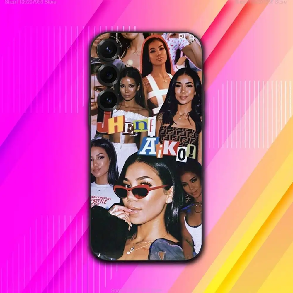 J-Jhene Singer A-Aiko Capa de telefone para Samsung A 73,72,71,53,52,51,41,40,30,22,21,13,12,Nota 20,10,9 Ultra Pro 5G Soft