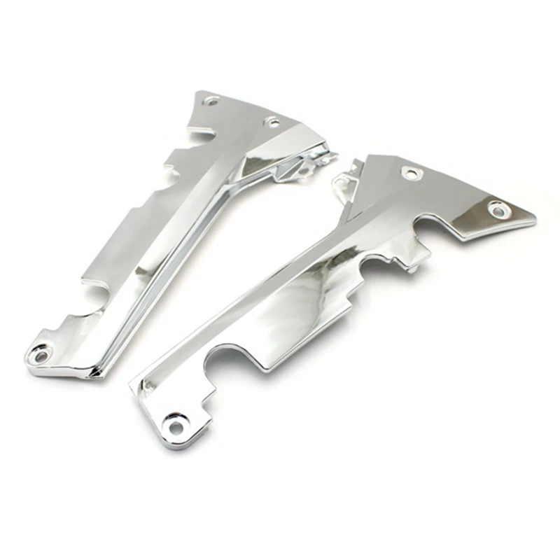 

2Pcs Chrome Decoration Parts Motorcycle Fairing Lower Rear Frame Cover For Honda Goldwing GL 1800 2001-2011