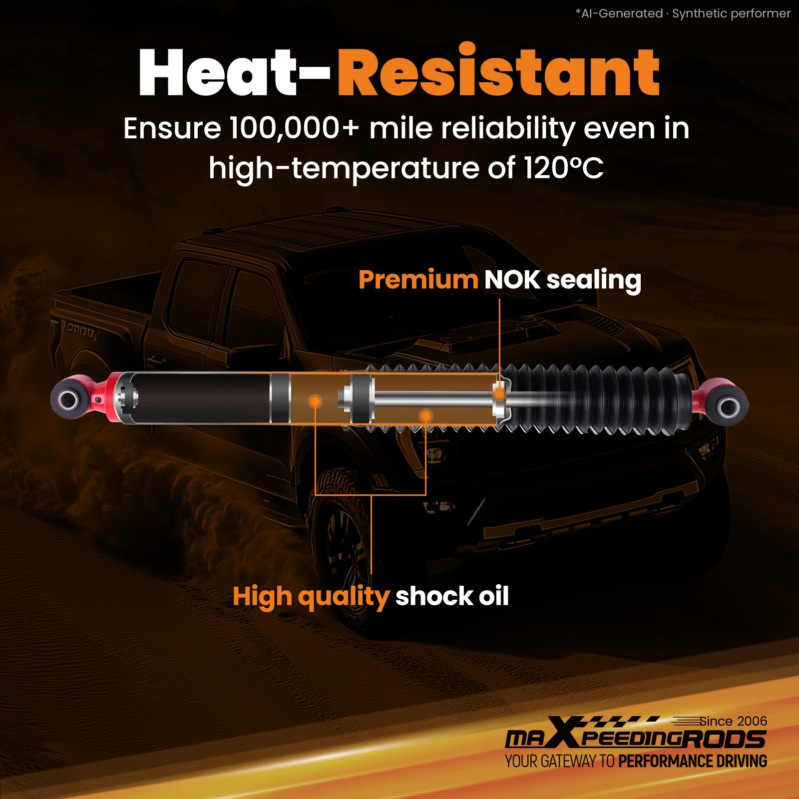 Rear Shock Absorber 0-1