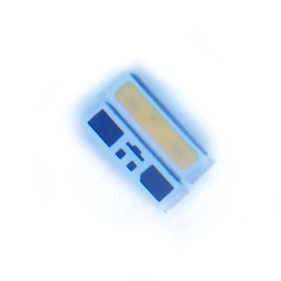 100PCS/Lot  NJ2W657DRT SMD LED 7020 6V 1W Cool White For TV Backlight Application