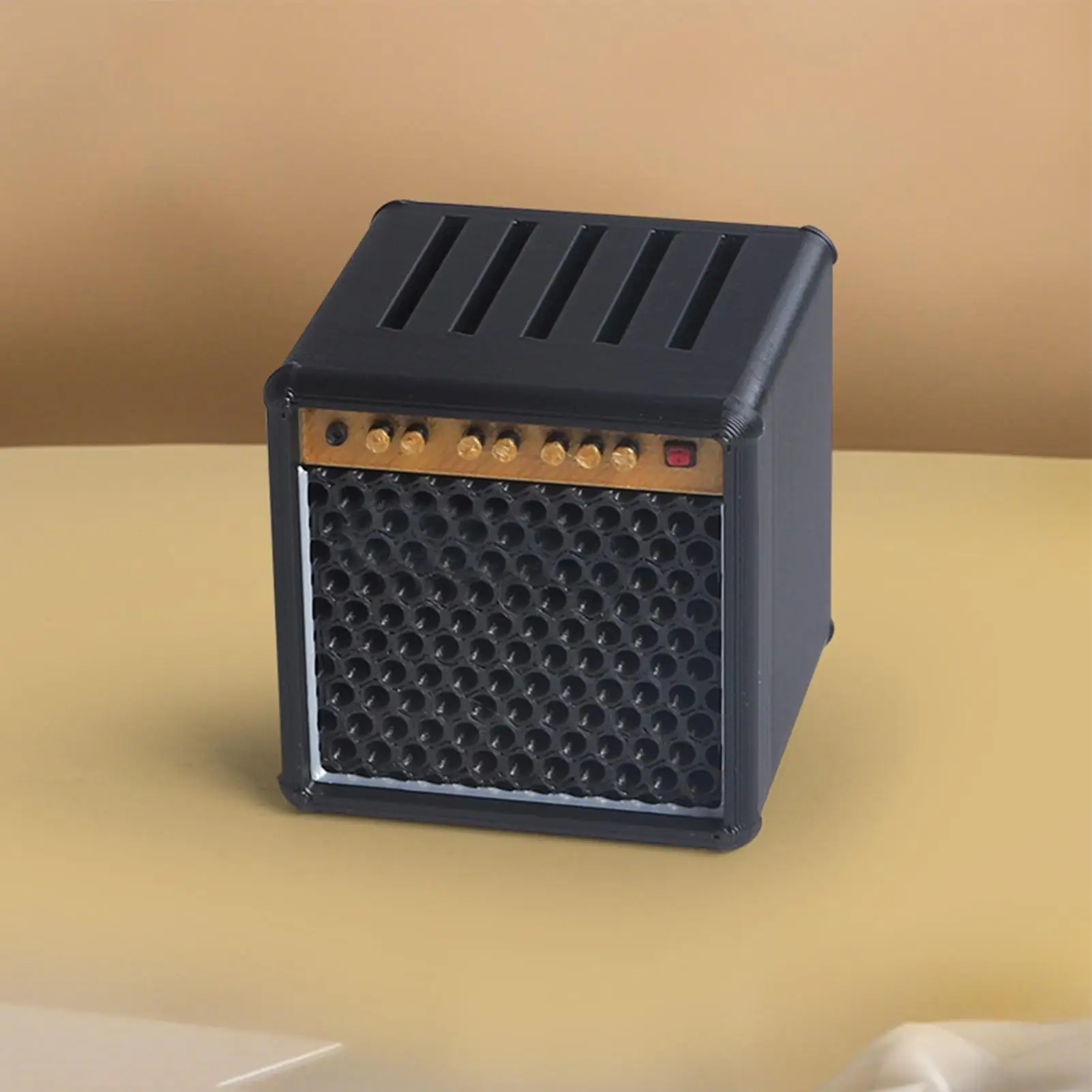 

Усилитель для хранения медиаторов, динамик, держатель медиатора, чехол большой емкости, коробка с 3D-печатью, портативный для музыкальных инструментов