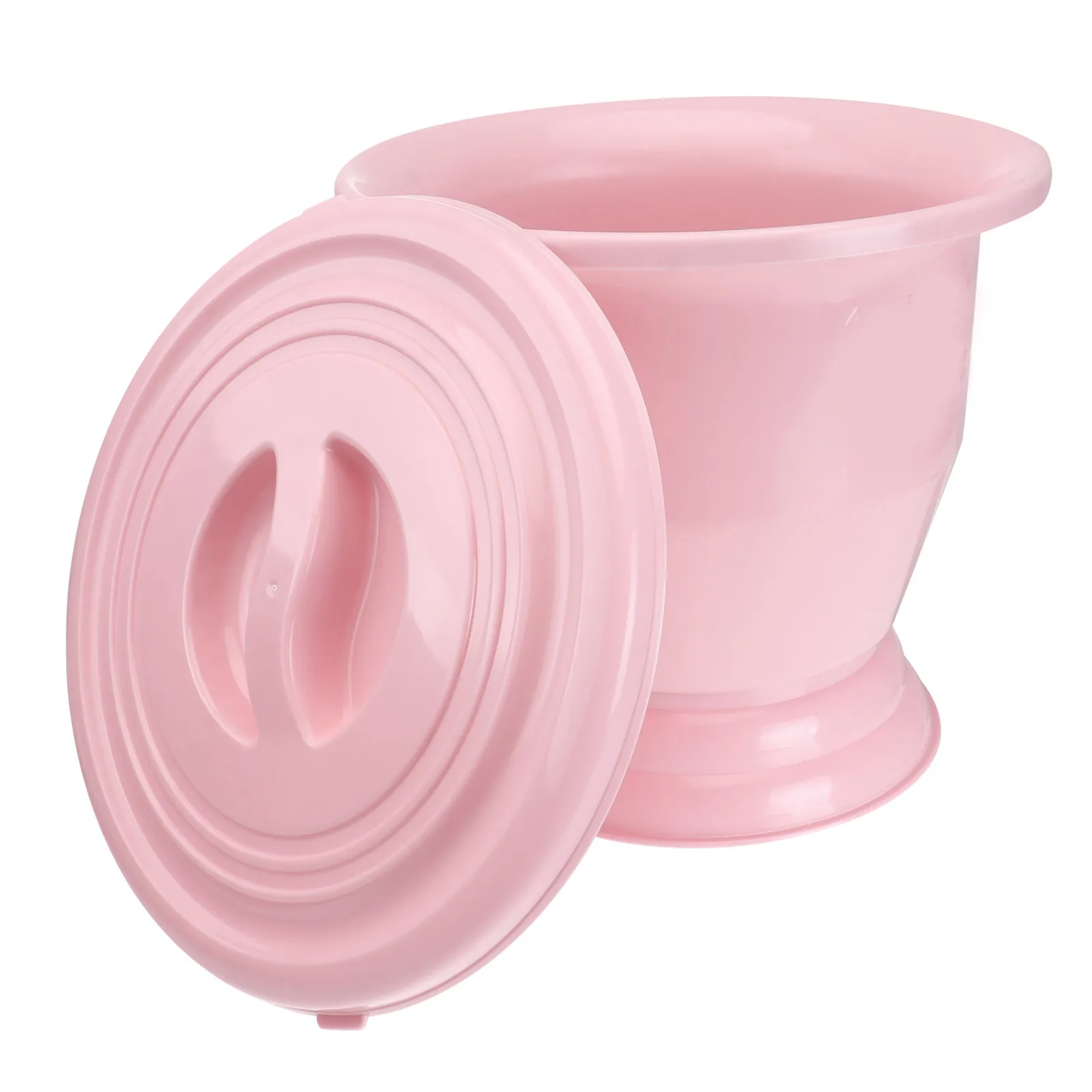 Portable Thickened Chamber Pot with Secure Buckle Lid – Bedpan for Adults, Elderly, Pregnant Women & Kids