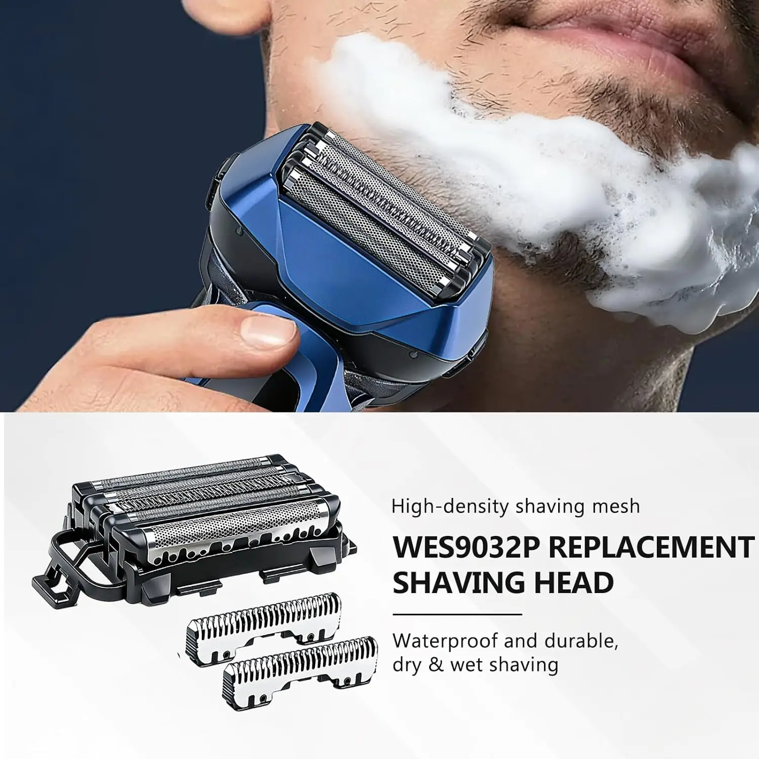WES9032P Shaver Replacement blades for Panasonic ARC 5 Shaver Foil