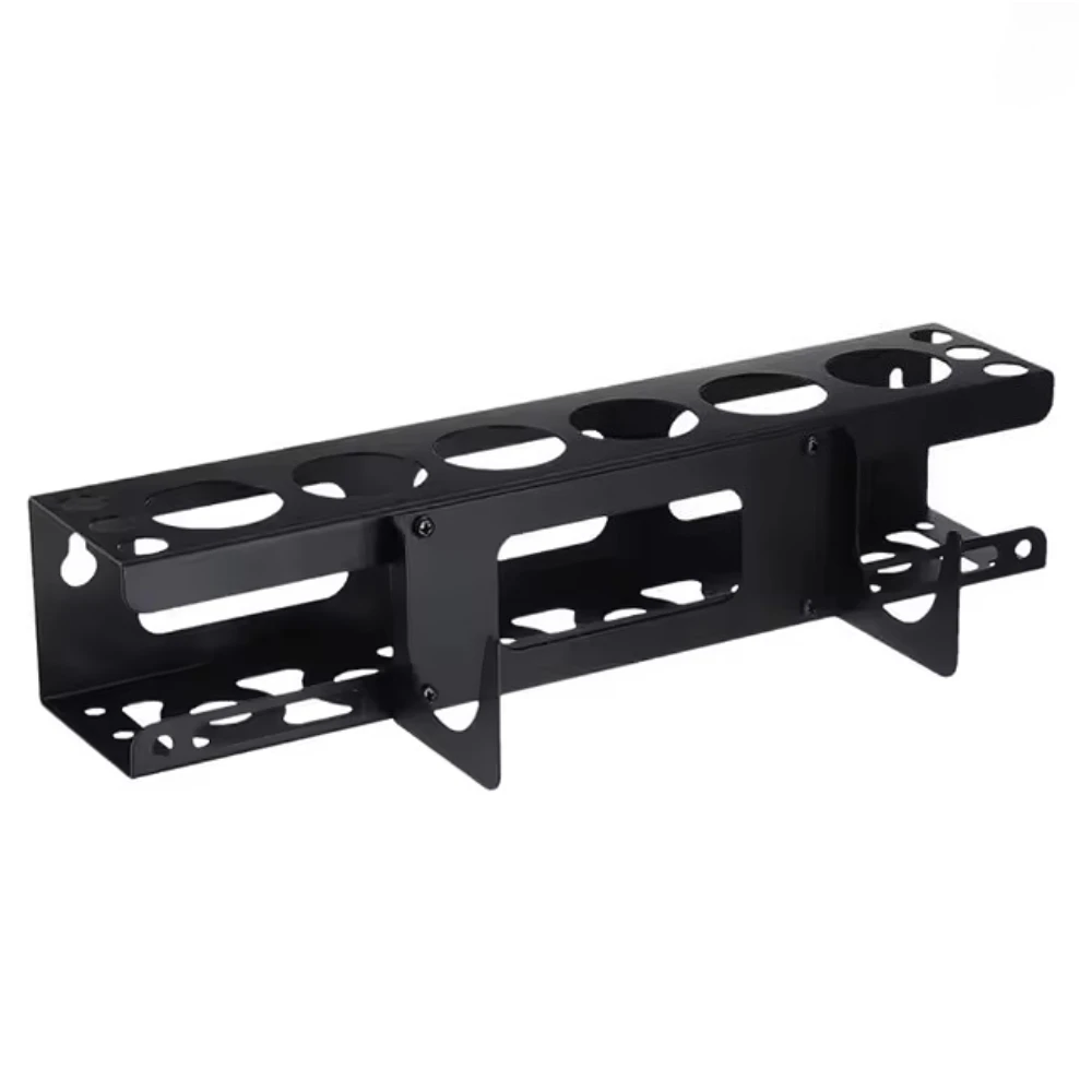 Breeuwen Buis Rek Vet Buis Rek Wandmontage Kit Organizer Buis Opslag Breeuwen Tool Organizer Houdt 6 Buizen