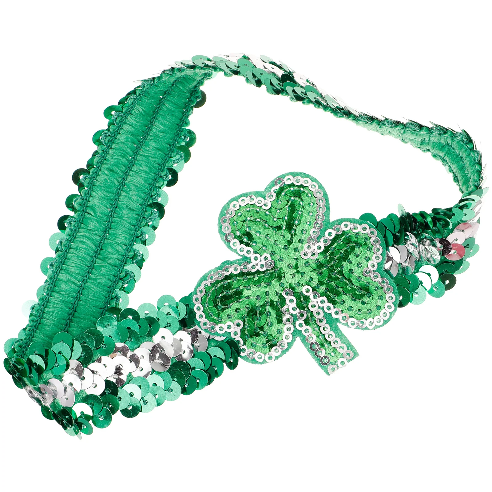 

Shamrock Headband St Patrick Headdress Holiday Decor Women Adult Hair Accessory Lightweight Fine Craftsmanship Festive