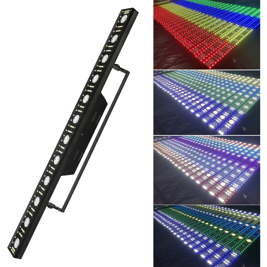 Tira de luces LED RGB 3 en 1 para pared, 12x3w, para DJ, Bar, discoteca, fiesta