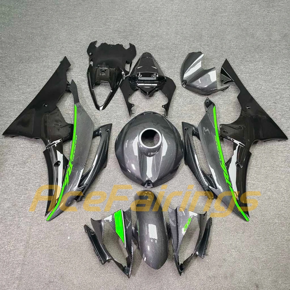 Carbon Fiber Painted Fairings for 2008-2016 Yamaha YZF R6 Complete Body Plastics Kits Covers Fairings 08-16 YZFR6